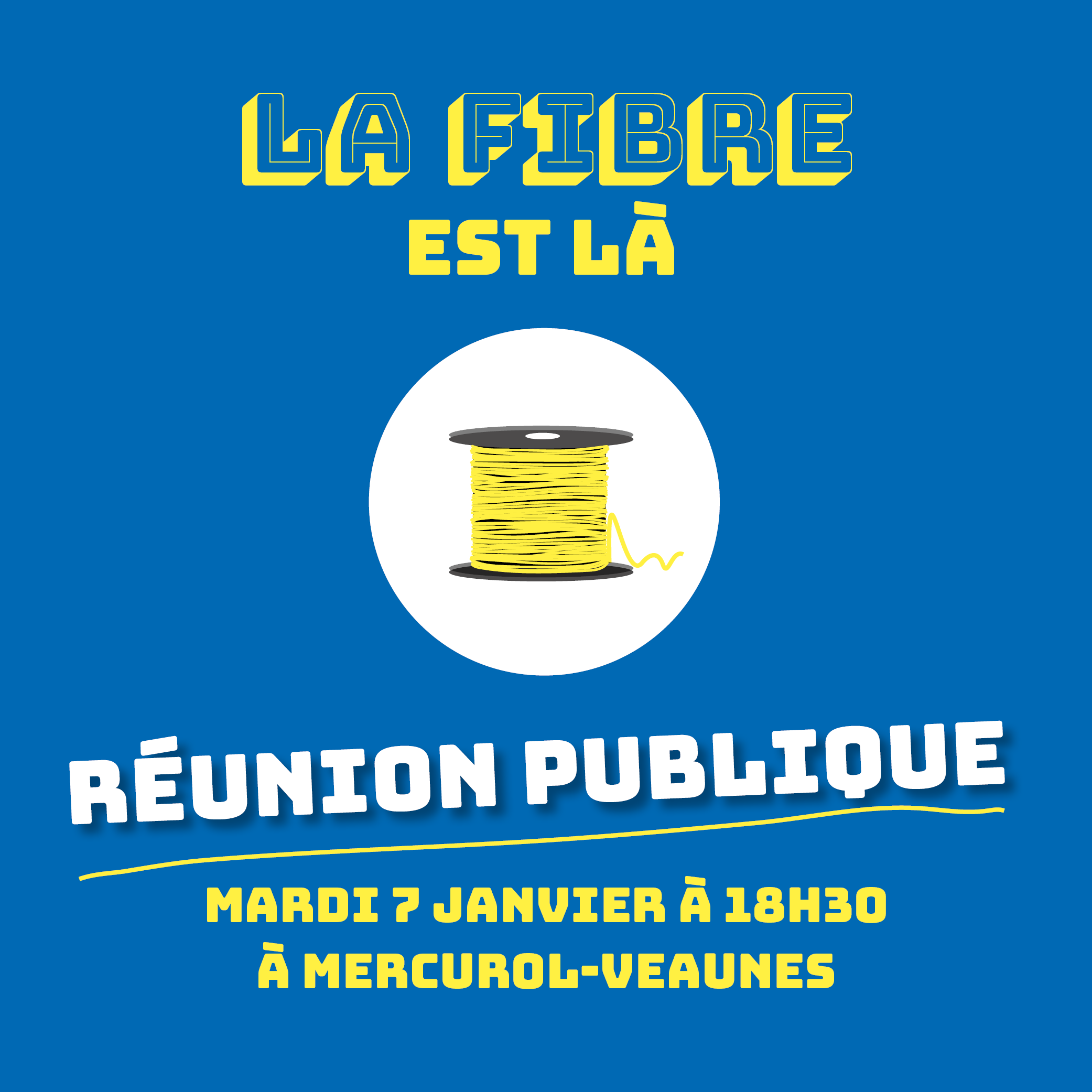 Réunion publique fibre à Beaumont-Monteux, Chanos-Curson, Chantemerle-lès-Blés, Mercurol-Veaunes !