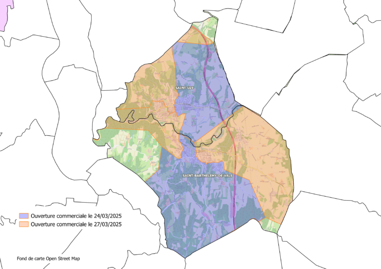 Carte réunion publique Saint-Barthélémy-de-Vals