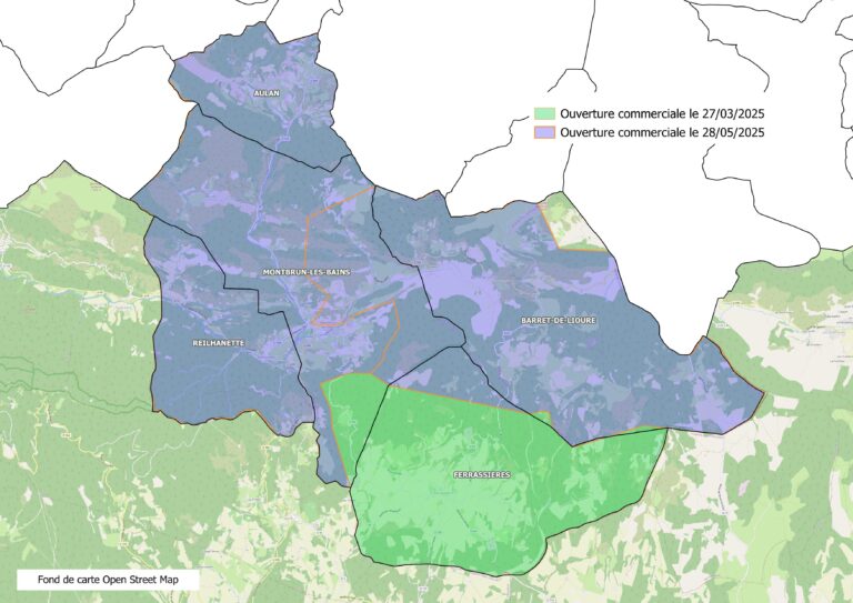 Carte réunion publique Montbrun-les-Bains