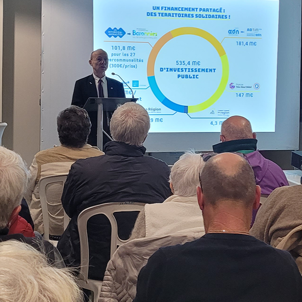 Retour sur la réunion publique d’ouverture commerciale fibre à Saint-Auban-sur-l’Ouvèze !