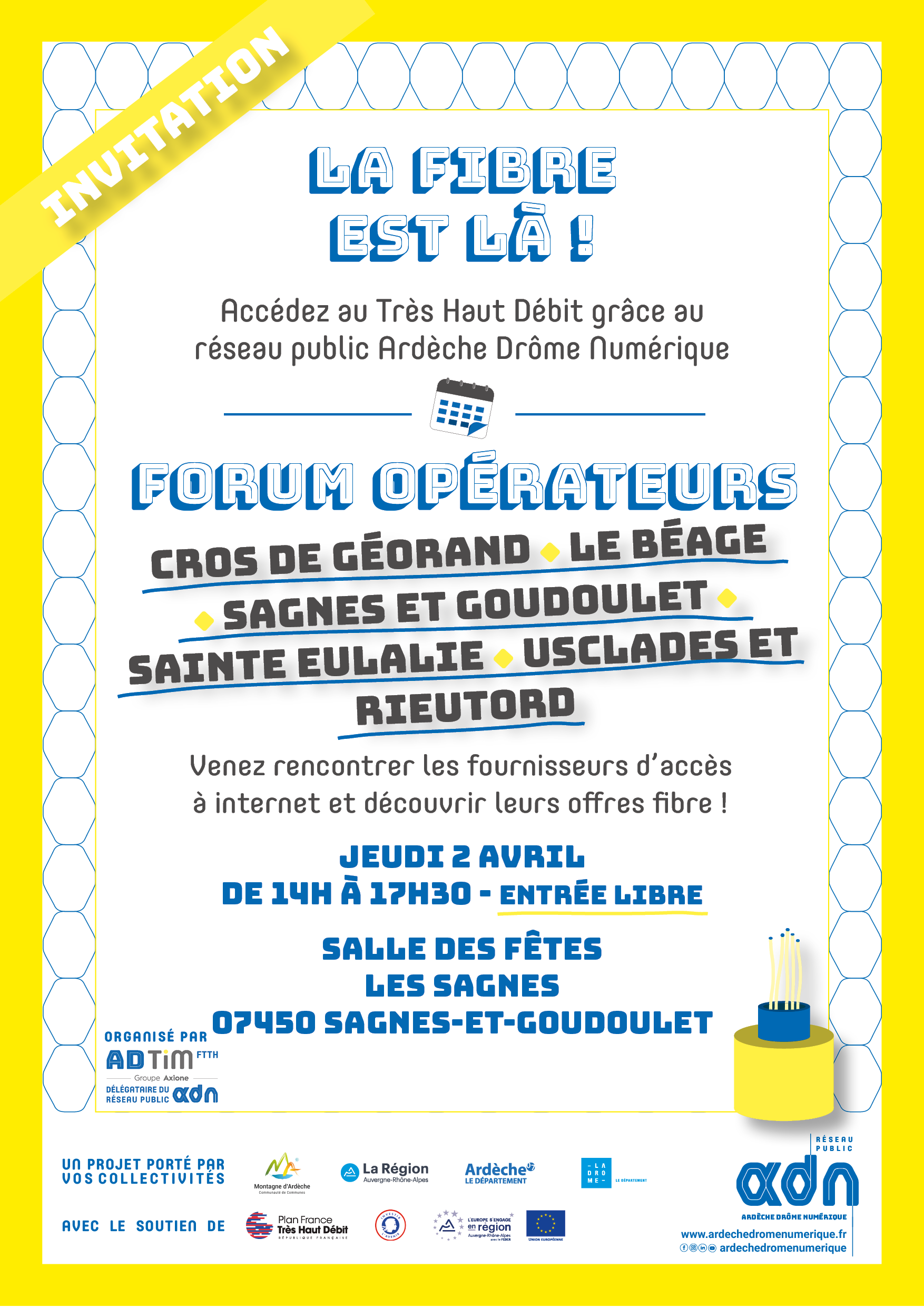 affiche forum opérateurs sagnes-et-goudoulet