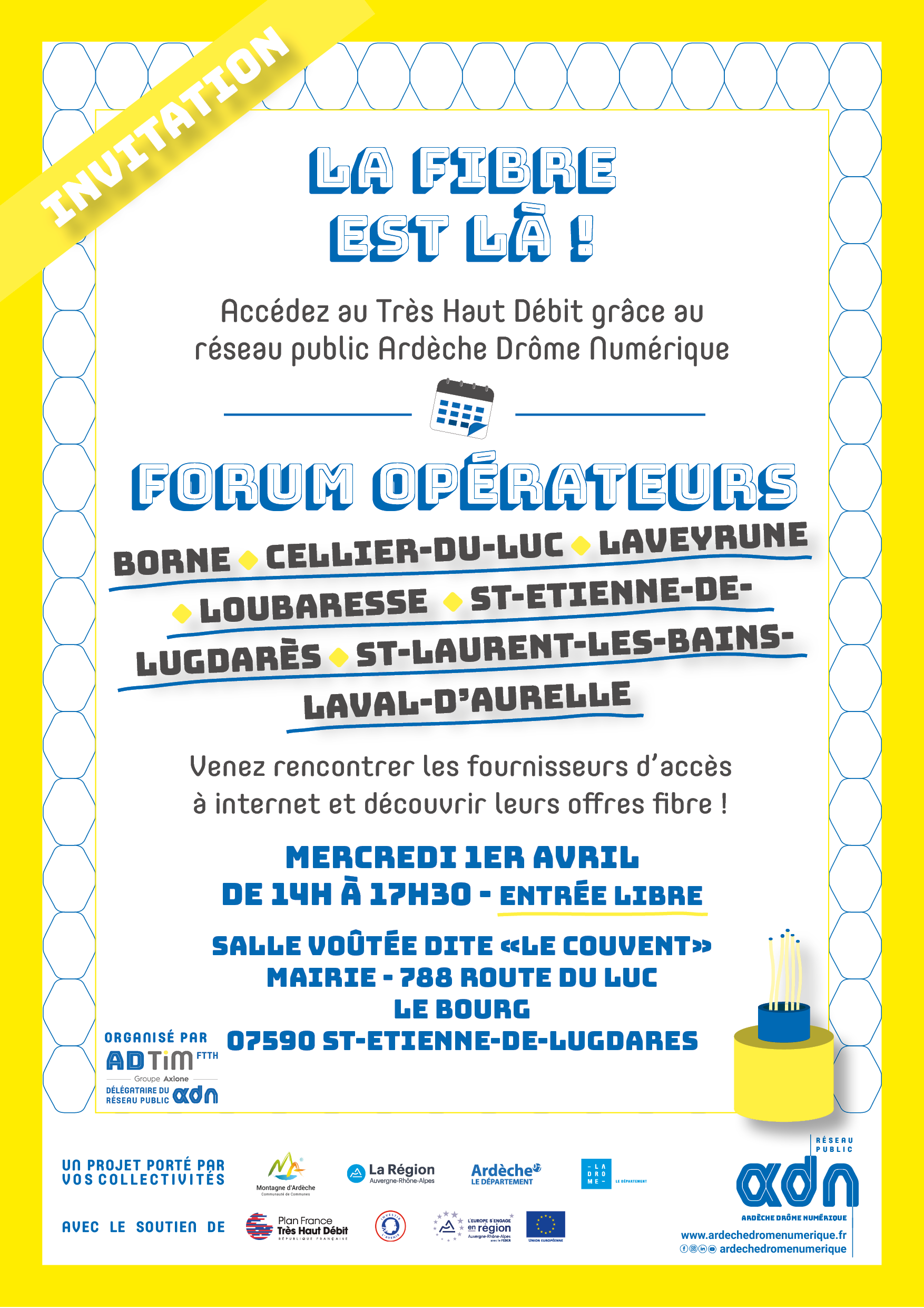 affiche forum opérateurs saint-etienne-de-lugdarès