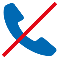 Logo fini le téléphone fixe