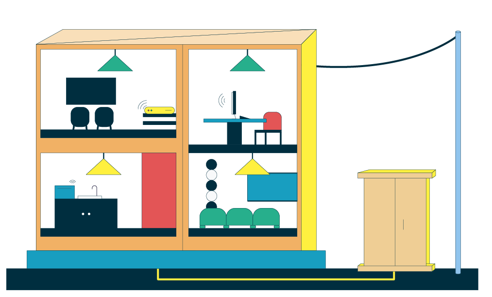Illustration page raccorder mon logement