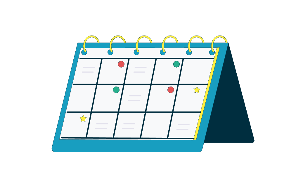 Illustration page agenda