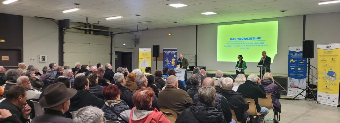 Bandeau retour réunion publique Saint-Marcel-d'Ardèche