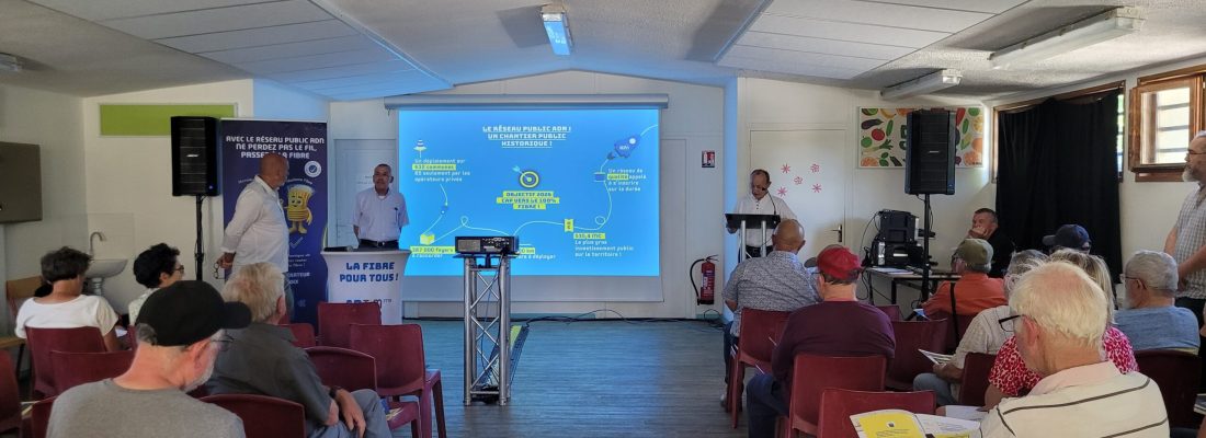bandeau retour réunion publique La Motte-Chalacon