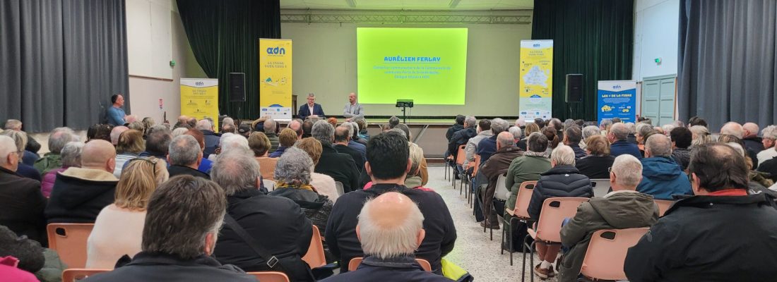 Bandeau retour réunion publique Saint-Barthélémy-de-Vals